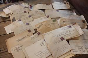 lot 2058 image: Antique 1930s & 40s Letters
