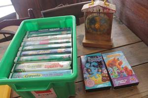 lot 2087 image: Vintage VHS Childrens Movies & More