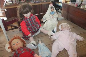 lot 2088 image: Vintage Porcelain Dolls and More