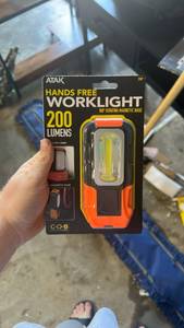 lot 15 image: ATAK Hands Free Worklight 200 Lumens 180° Rotating Magnetic Base
