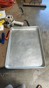 lot 23 image: Metal Baking Sheet Pan with Slim Chickens Chick Meal KCMetro coupon