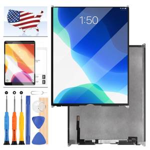 lot 773 image: for iPad 7th 8th 9th Gen 2021 LCD Screen Replacement for iPad 7th 8th Gen A2602 A2603 A2604 A2605 A2197 A2270 Screen Replacement LCD Display Panel Repair Parts Kit 10.2inch (Not Include Touch Screen) - Retail $72