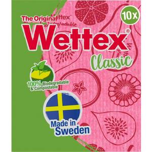 lot 813 image: Wettex The Original Swedish Dishcloth for Kitchen 10 Pack - Retail $10
