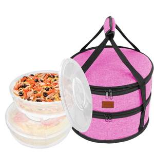 lot 824 image: Aufind Pie Carrier (Rose Red) - Retail $32