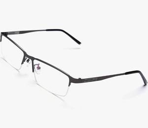 lot 842 image: Nearsighted Glasses Half Frame Titanium Alloy Myopia Glasses - Retail $0