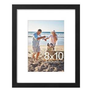 lot 929 image: decorUhome 8x10 Picture Frame, Display Pictures 5x7 with Mat or 8x10 without Mat, Wall & Tabletop Display Photo Frame, Black, 1 Pack - Retail $6