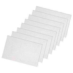 lot 932 image: Tigbrother Refrigerator Shelf Liners (7 Pack) �� Non-Adhesive, BPA-Free Fridge Mats for Drawers, Cabinets & Kitchen, Waterproof, Easy to Clean, Cuttable Shelf Liner for Fridge (Clear) - Retail $6