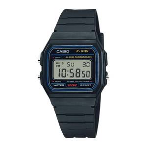 lot 959 image: Casio Mens Vintage F91W-1 Resin Strap Digital Sport Watch - Retail $20