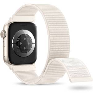 lot 57 image: OHOTLOVE Nylon Sport Band Compatible with Apple Watch Band 38mm 40mm 41mm 42mm 44mm 45mm 46mm 49mm, Adjustable Breathable Women Men Braided Strap Loop for iWatch Series 111098765SE Ultra 321 - Retail $10