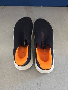lot 61 image: JACKSHIBO Mens Slip Ins Free up Hands Shoes Wide Toe Box Arch Support Orthopedic Walking Sneakers M42 - Retail $40