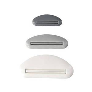 lot 78 image: hobbyme Multipurpose Squeeze Ease Tube Squeezer Cosmetics Squeeze Clip Toothpaste Squeezer Hands Free Squeeze DispenserBathroom - Retail $8