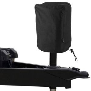 lot 130 image: Electric Tongue Jack Cover, BougeRV 600D Universal Trailer RV Electric Tongue Jack Protective Cover (Size 14��H x 5��W x 10��D) - Retail $10