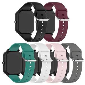 lot 137 image: Bands for iTouch Air 4 & iTouch Air 3 44MM Band Soft Silicone Waterproof Adjustable Sport Watch Strap Replacement Wristbands for iTouch Air 4 41mm 46mmAir 3 44mm Smartwatch Men Women - Retail $14