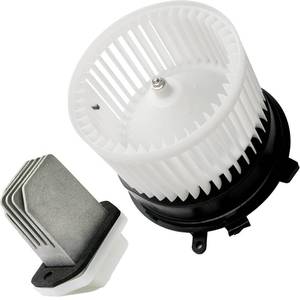 lot 163 image: HVAC Heater Blower Motor and Resistor Assembly Compatible with 2007-2012 Nissan Sentra 2008-2013 Nissan Rogue 2014-2015 Nissan Rogue Select Replace 27225-ET10A 700253 27225EN000 27761-4BA0A 973581 - Retail $44