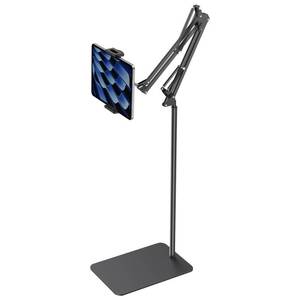 lot 980 image: InnoGear Tablet Floor Stand, Overhead Bed Phone Stand Adjustable Holder Universal Floor Stand Compatible with iPhone iPad Pro Air Mini, Samsung Tab, Kindle, E-Readers (Large) - Retail $25