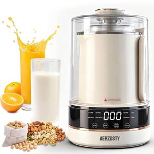 lot 993 image: Appears Pre Owned 10 in 1 Nut Milk Maker Machine, 40oz1.2L Soy Milk Maker with Auto Clean24H DelayKeep WarmBoil Water, Almond Milk Maker for Homemade Oat, Juice, Milk Shakes, Plant Based and Dairy Free Beverages - Retail $70