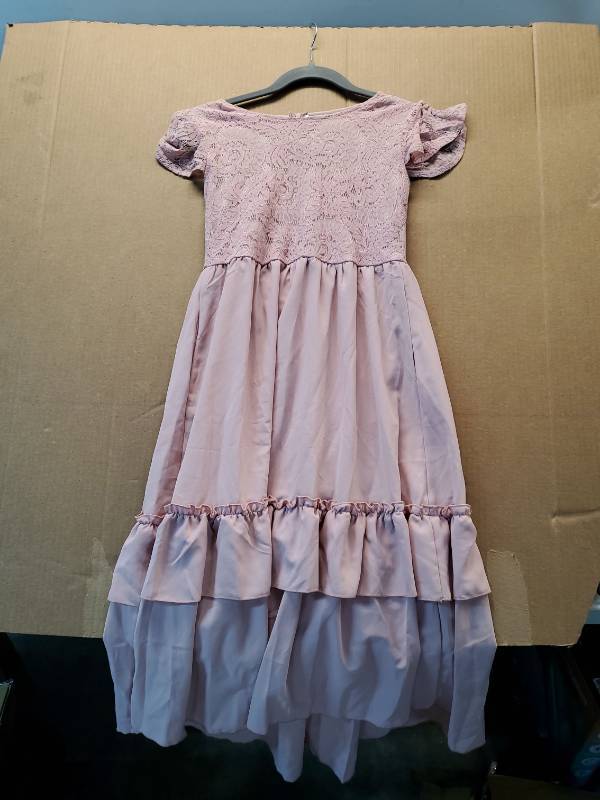 lot 17172 image: Pink Long Dress 12-13Y (Small)