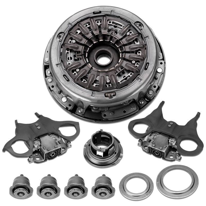 lot 46825 image: 6DCT250 DPS6 Auto Transmission Clutch Kit with Clutch Release Fork Lever Compatible with Dual Ford Focus Fiesta 2011-2019 B-Max 2012-2019 Ecosport 2013-2019, 602000800 - Retail $360