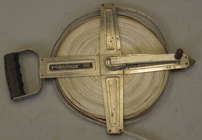 lot 37 image: 300 (297 ft) Ft Steel Measuring Tape