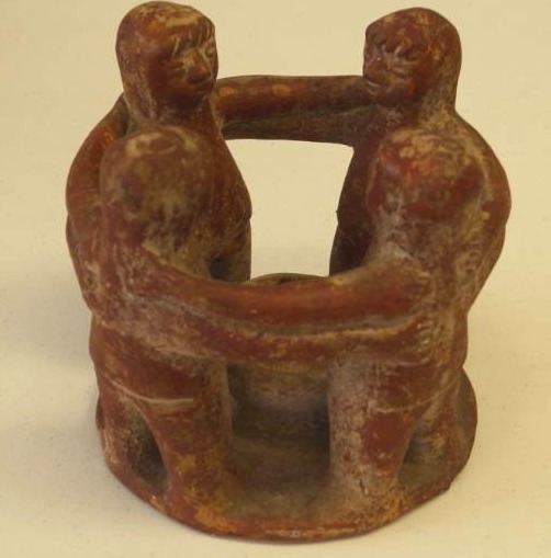 lot 75 image: Circle of Friends  Statue or Chimney Topper