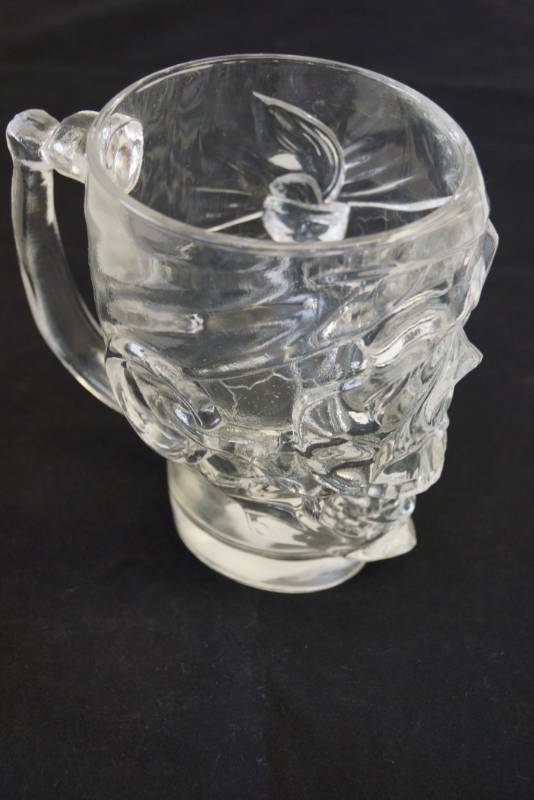 lot 77 image: Skull Shaped Mug Beer Glass