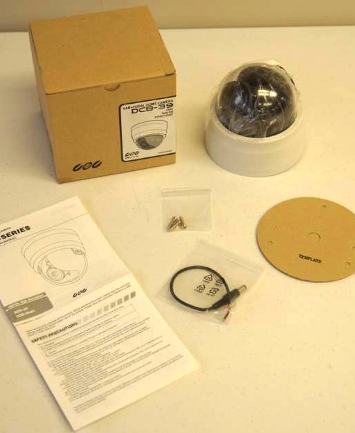 lot 82 image: DCB-39 Color Dome Camera- Security    NEW