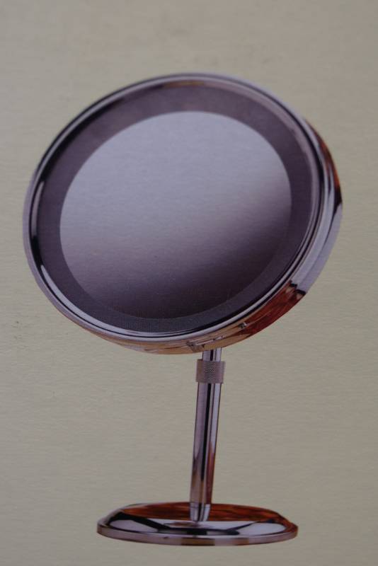 lot 90 image: NEW Cosmetic Mirror- Lighted By Touch