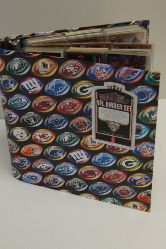 lot 92 image: Treasure Hunt Time-  Binder of Basketball Cards- Hall of Famers Included  NBA
