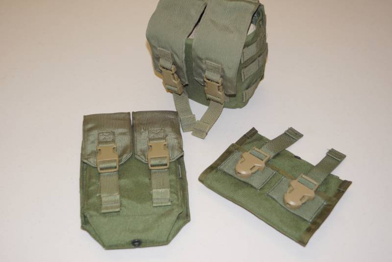 lot 112 image: OD Green Lot of Ammo Pouches- 3 Different Types