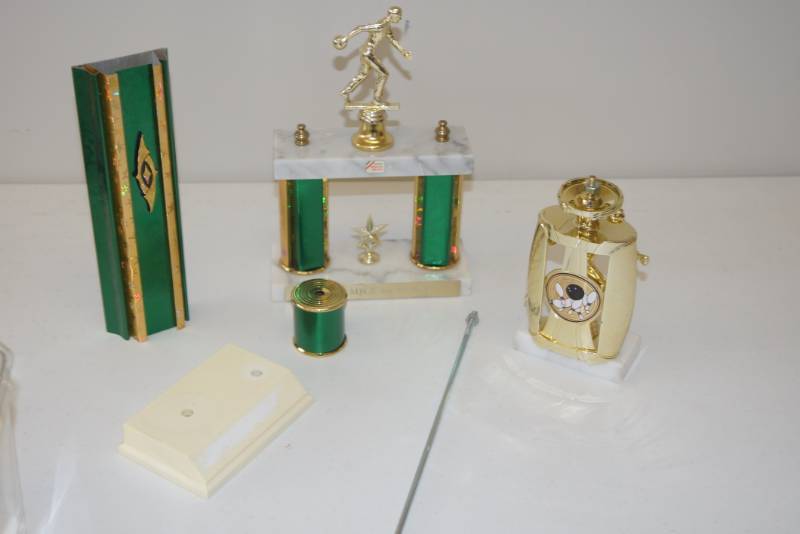 lot 116 image: Trophy Lot- Marble Base