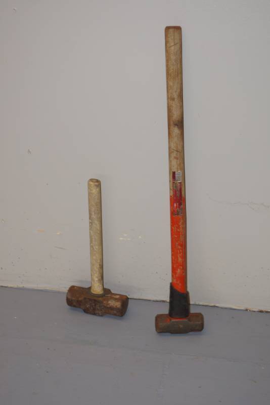 lot 135 image: Big and Little-  Sledgehammer  Pair of 2