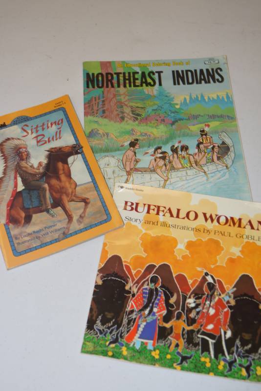 lot 178 image: 3 Native American Childrens Books