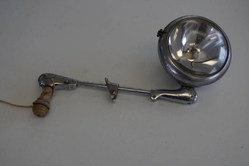lot 195 image: Automobile Spotlight- Chrome-  Vintage Car Accessory