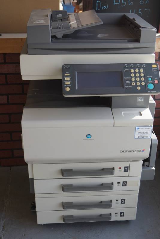 lot 224 image: BIZHUB C351 Commercial Copier- Office Copy Machine Konica Minola
