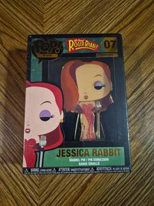 lot 116 image: Funko Pop Pin Who Framed Roger Rabbit - Jessica Rabbit Enamel Pin #07
