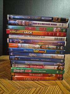 lot 123 image: Mixed DVD Movie Collection - 15 Films Family & Comedy