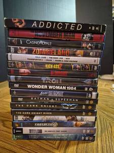 lot 126 image: Mixed DVD Movie & TV Collection - 18 Discs