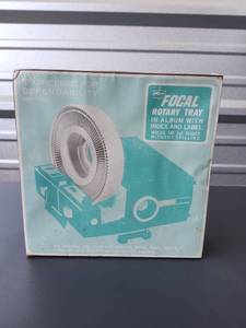 lot 201 image: Focal Rotary Tray in Album 100 2x2 Slides Code 20-13-13