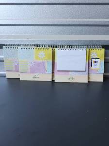 lot 204 image: Hallmark Stories Desktop Calendar Photo Display Easel 5 Pack