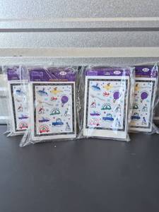 lot 264 image: Heartline Reward Stickers 8 Sheets Pack Transportation Theme