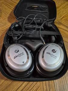 lot 273 image: Able Planet LINX Audio Headphones with Carrying Case