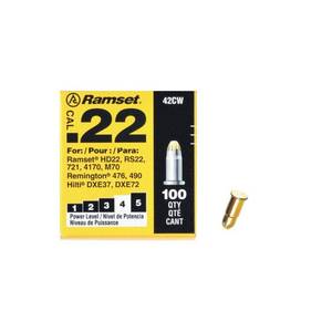 lot 290 image: ITW Brands 00607 .22 Caliber Power Loads-100PK .22 YELLOW LOADS