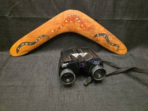 lot 1321 image: Jason Empire 7x25 Binoculars Model 234R with Boomerang