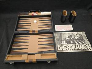 lot 2135 image: Pacific Game Company Backgammon by James S. Kaloger