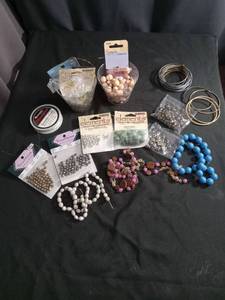 lot 60250 image: Jewelry Making Bead & Wire Craft Supplies Lot