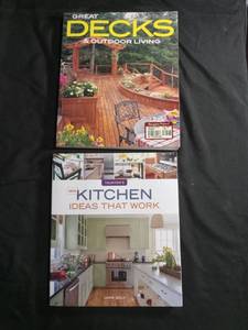 lot 60254 image: 2 Home Design Books Great Decks & Outdoor Living Tauntons Kitchen Ideas