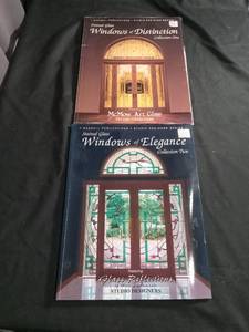 lot 60255 image: Wardell Publications Stained Glass Windows 2 Books Collection One Distinction Elegance