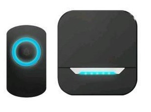 lot 17560 image: Wireless Doorbell, Black