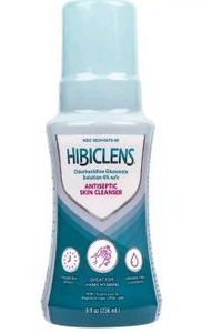 lot 17562 image: Hibiclens Antimicrobial & Antiseptic Soap and Skin Cleanser Foaming Pump, 8 fl oz, 3 Pack