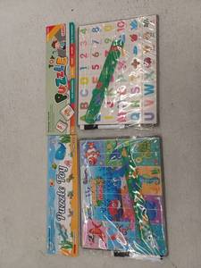 lot 17570 image: Puzzle And Drawing Board Toy, 2 Pack